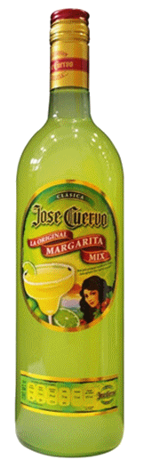 Margarita Mix "Jose Cuervo" Citrona - Laima - Apelsīnu koncentrāts, bezalkoholisks Iepak. 12 x 1 ltr