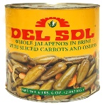 Veseli Chilis Jalapeños, asi piem. kā dekoratīvā piedeva vai pildīšanai ar sieru Iepak. 6 x 2.8 kg