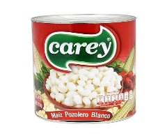Baltā kukurūza vārīta kaļķī (nixtamalizada) Pozole zupai Iepak. 6 x 3.1 kg